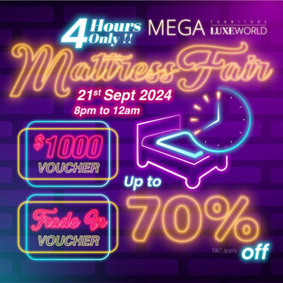 Megafurniture Midnight Mattress Fair: Don’t Miss Out on the Biggest Mattress Deals of the Year!