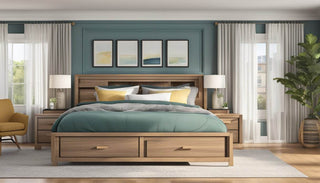 Maximise Your Bedroom Space with a King Size Bed Frame with Storage! - Megafurniture