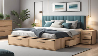 Maximise Your Bedroom Space with a Storage Bed with Drawers - Perfect for Singaporean Homes! - Megafurniture