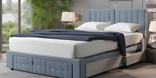 Maximise Your Space with a Headboard Storage Bed Frame in Singapore - Megafurniture