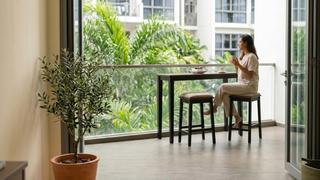 Outdoor bar furniture for a Singapore balcony or terrace