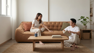 Fabric sofa care in a Singapore living room