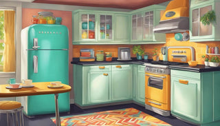 Retro Fridge Revival: The Coolest Way to Upgrade Your Kitchen in Singapore - Megafurniture