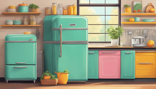 Retro Style Fridge: The Perfect Addition to Your Singapore Home - Megafurniture