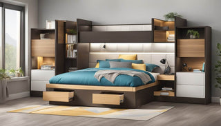 Revamp Your Bedroom Storage with a Bed Featuring Headboard Storage - Megafurniture