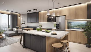 Revamp Your BTO with an Exciting Open Concept Kitchen Design - Megafurniture