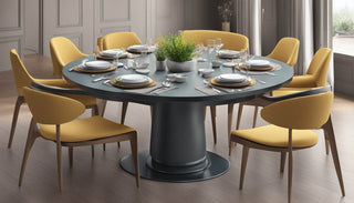 Revamp Your Dining Room with a Round Dining Table with Chairs: Perfect for Singaporean Homes - Megafurniture