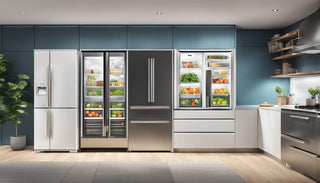 Revamp Your Kitchen with a Side by Side Fridge Freezer: The Ultimate Storage Solution for Singaporean Homes - Megafurniture