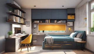 Revamp Your Small Bedroom with These Exciting Study Table Designs - Megafurniture