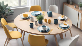 Scandinavian Dining Table Singapore: Elevate Your Dining Experience with These Stylish Pieces - Megafurniture