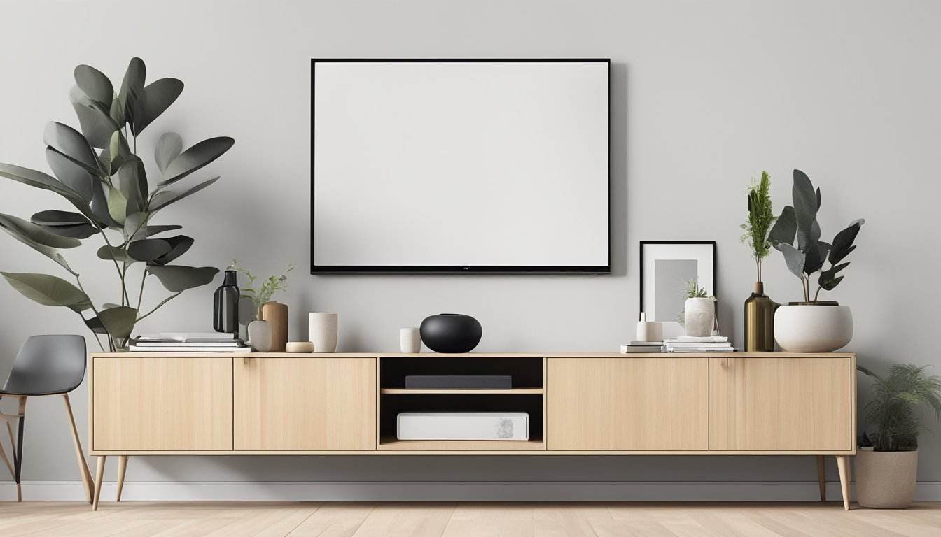 Scandinavian TV Console: The Minimalist Addition Your Living Room Need ...