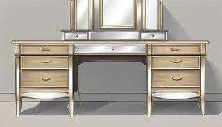 Score a Bargain: Cheap Dressing Table with Mirror for Singaporean Shoppers! - Megafurniture