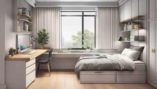 Small Bedroom Design Singapore: Tips and Tricks to Maximize Your Space - Megafurniture
