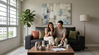 Sofa upholstery options for a Singapore living room