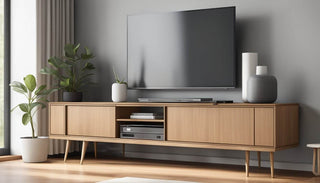 Solid Wood TV Console Singapore: Enhance Your Living Room Décor with Quality Furniture - Megafurniture