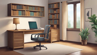 Study Table with Cabinet: The Perfect Solution for Organized Studying in Singapore - Megafurniture