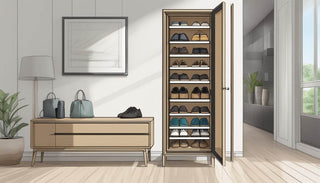 Tall Shoe Cabinet Singapore: The Ultimate Storage Solution for Your Shoe Collection - Megafurniture