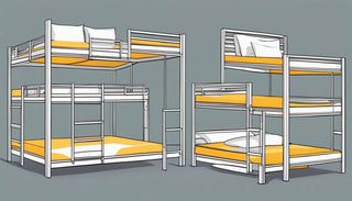 Upgrade Your Bedroom with a Double Decker Queen Size Bed - Perfect for Small Spaces in Singapore! - Megafurniture