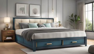 Upgrade Your Bedroom with a King Size Bed with Storage: Perfect for Singaporean Homes! - Megafurniture