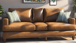 Upgrade Your Living Room with a Leather Couch Loveseat: Perfect for Singaporean Homes! - Megafurniture