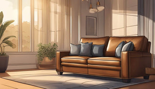 Upgrade Your Living Room with a Luxurious Brown Leather Sofa: Perfect for Singaporean Homes - Megafurniture