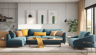 Upgrade Your Living Room with a Stylish 3 Seater Fabric Sofa in Singapore - Megafurniture