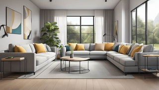 Upgrade Your Living Room with a Stylish 4 Seater Couch: Perfect for Singaporean Homes! - Megafurniture