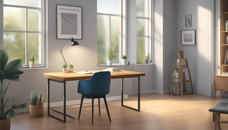 Upgrade Your Study Space with a 90cm Study Table: Perfect for Small Homes in Singapore - Megafurniture