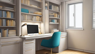 Upgrade Your Study Space with a Shelf-Equipped Table in Singapore - Megafurniture