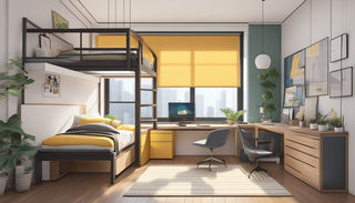 Upgrade Your Workspace with a Loft Bed with Desk in Singapore - Megafurniture