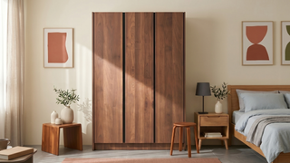 Wardrobe assembly with local support in a Singapore bedroom
