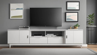 White TV Console: The Perfect Addition to Your Modern Singaporean Home - Megafurniture