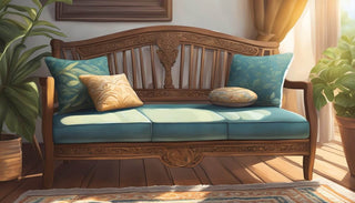 Wooden Settee Designs: The Perfect Addition to Your Singaporean Home - Megafurniture