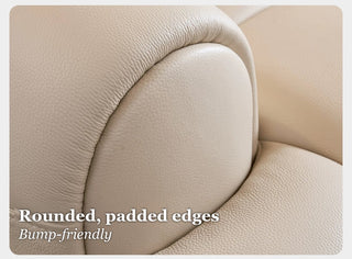 Rounded, padded edges