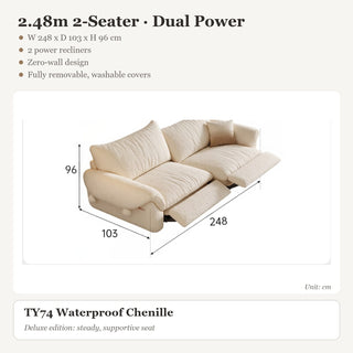 2.48m 2-Seater · Dual Power