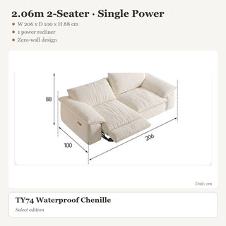 2.06m 2-Seater · Single Power