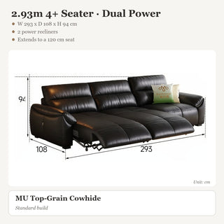 2.93m 4+ Seater · Dual Power