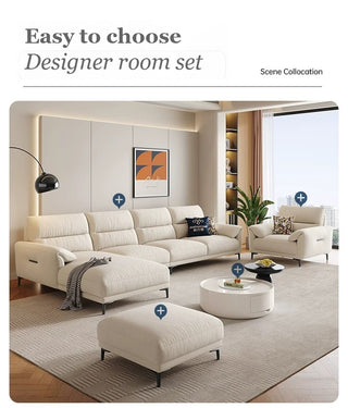 Sofa, armchair and footstool