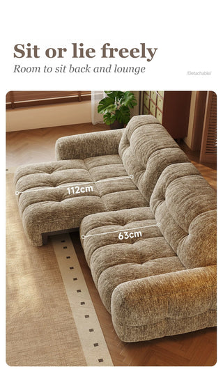 Sit or lie freely