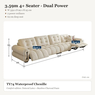 3.59m 4+ Seater · Dual Power