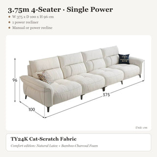 3.75m 4-Seater · Single Power