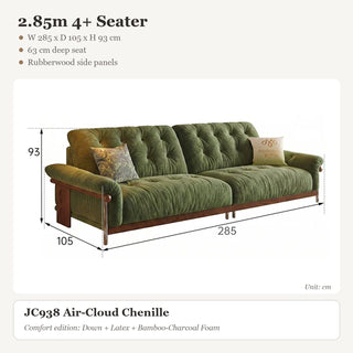 2.85m 4+ Seater