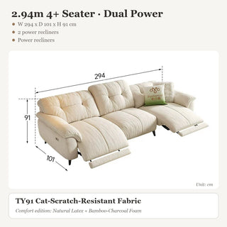 2.94m 4+ Seater · Dual Power