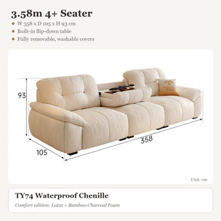3.58m 4+ Seater