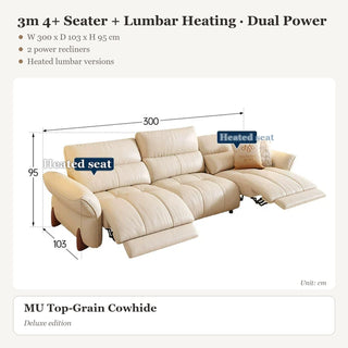 3m 4+ Seater + Lumbar Heating · Dual Power