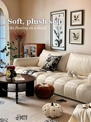 Soft, plush seat