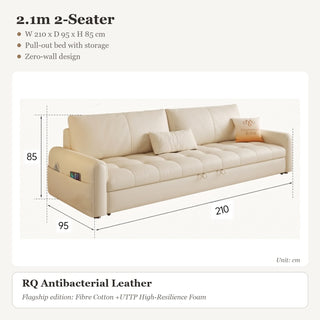 2.1m 2-Seater