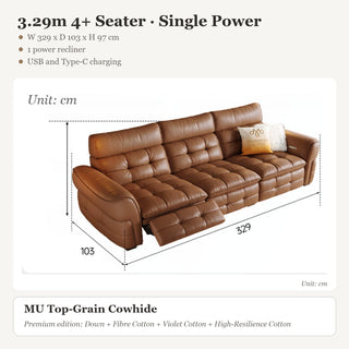 3.29m 4+ Seater · Single Power