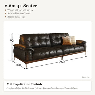 2.6m 4+ Seater