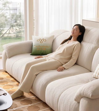 Plump back cushions